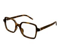 SAINT LAURENT SL M139 003 Woman Optical frames Acetate Havana Transparent Squared