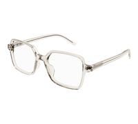 SAINT LAURENT SL M139 004 Woman Optical frames Acetate Beige Transparent Squared