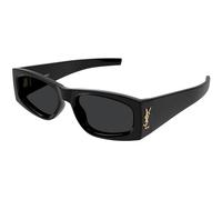 SAINT LAURENT SL M140 001 Woman Sunglasses Acetate Black Black Squared
