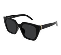 SAINT LAURENT SL M143 001 Woman Sunglasses Acetate Black Black Cat Eye