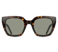 SAINT LAURENT SL M143 002 Woman Sunglasses Acetate Havana Grey Cat Eye