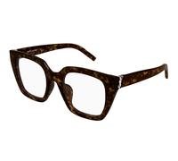 SAINT LAURENT SL M143 OPT 002 Woman Optical frames Acetate Havana Transparent Cat Eye