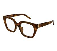SAINT LAURENT SL M143 OPT 003 Woman Optical frames Acetate Havana Transparent Cat Eye