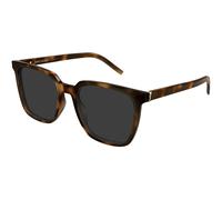 SAINT LAURENT SL M146 003 Woman Sunglasses Acetate Havana Grey Squared