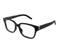 SAINT LAURENT SL M150 001 Woman Optical frames Acetate Black Transparent Squared