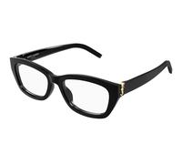 SAINT LAURENT SL M153 OPT 001 Woman Optical frames Acetate Black Transparent Cat Eye