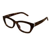 SAINT LAURENT SL M153 OPT 002 Woman Optical frames Acetate Havana Transparent Cat Eye
