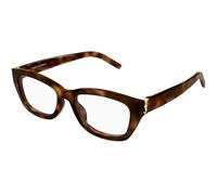 SAINT LAURENT SL M153 OPT 003 Woman Optical frames Acetate Havana Transparent Cat Eye