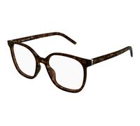 SAINT LAURENT SL M155 002 Woman Optical frames Acetate Havana Transparent Cat Eye