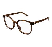 SAINT LAURENT SL M155 003 Woman Optical frames Acetate Havana Transparent Cat Eye