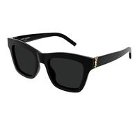 SAINT LAURENT SL M156 001 Woman Sunglasses Acetate Black Black Cat Eye
