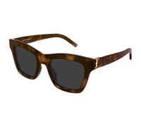 Saint Laurent - SL M156 003 Transparent Cognac Brown Green - Sunglasses