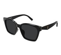 SAINT LAURENT SL M171/F 001 Woman Sunglasses Acetate Black Black Squared