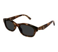 Saint Laurent Woman Sunglass Sl M172 - Frame color: Tortoise Clear, Lens color: Grey