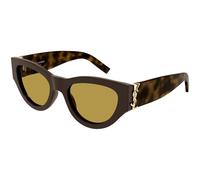 Saint Laurent SL M94/F Asian Fit 007 Women’s Sunglasses Brown Size 53