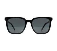 Saint Laurent Square Shiny Black Dark Grey Sl M146 Black One Size