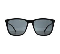 Saint Laurent Square Shiny Black Grey Sl 851 Black