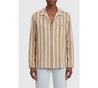 SAINT LAURENT Striped Cotton Shirt - Size: 42 - female
