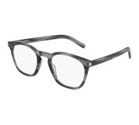 SAINT LAURENT Unisex SAINT LAURENT SL 30 SLIM 006 Optical frames Acetate Grey Squared