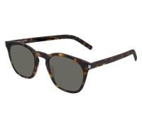 Saint Laurent SL 28 SLIM Sunglasses Dark Havana / Grey