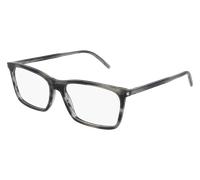 SAINT LAURENT Unisex SL 296 011 Optical frames Acetate Grey Squared