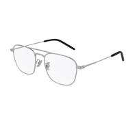 SAINT LAURENT Unisex SL 309 OPT 002 Optical frames Metal Silver Squared