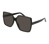 SAINT LAURENT Woman SAINT LAURENT SL 232 BETTY 001 Sunglasses Plastic Black Grey Squared Normal