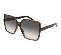 SAINT LAURENT Woman SAINT LAURENT SL 232 BETTY 003 Sunglasses Plastic Havana Grey Oversize Normal Shaded