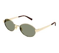 SAINT LAURENT Woman SAINT LAURENT SL 692 003 Sunglasses Metal Gold Green Round