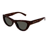 SAINT LAURENT Woman SL 676 003 Sunglasses Bio-inject Havana Grey Cat Eye