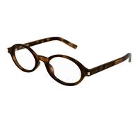 SAINT LAURENT Woman SL 751 JEANNE OPT 003 Optical frames Acetate Havana Transparent Round