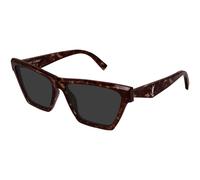 SAINT LAURENT Woman SL M103 006 Sunglasses Acetate Havana Grey Cat Eye