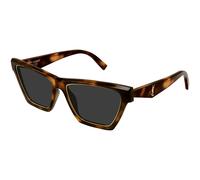 SAINT LAURENT Woman SL M103 RIM 001 Sunglasses Acetate Havana Grey Cat Eye