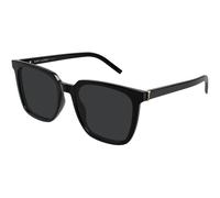 SAINT LAURENT Woman SL M146 001 Sunglasses Acetate Black Black Squared