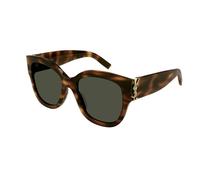 SAINT LAURENT Woman SL M95/F 003 Sunglasses Acetate Havana Green Cat Eye