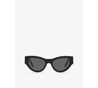 Saint Laurent Womens Saint Laurent Sl M94 Cat Eye-Frame Acetate Sunglasses Black