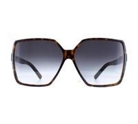 Saint Laurent Women's Square Havana Blue Gradient SL 232-BETTY in Brown