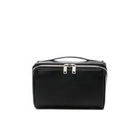 Saint Laurent zip top handle clutch bag - Black One Size