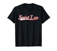 Saint Leo Florida Catholic Vintage Varsity Throwback Style T-Shirt
