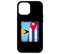Saint Lucia Cuba Half Flag Saint Lucian Cuban Heritage Case for iPhone 12 Pro Max