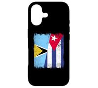 Saint Lucia Cuba Half Flag Saint Lucian Cuban Heritage Case for iPhone 17