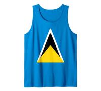 Saint Lucia Independence Day Soca Warrior Carnival Mas Fete Tank Top