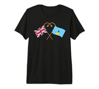 Saint Lucian Heritage UK Saint Lucian Premium T-Shirt