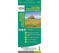 Saint-Malo / Côte d'Emeraude / Mt-Saint-Michel (75037): 1:75000 (TOP 75)