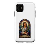 Saint Maria Goretti Pray For Us Catholic Icon Art Faith Case for iPhone 11