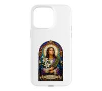 Saint Maria Goretti Pray For Us Catholic Icon Art Faith Case for iPhone 15 Pro Max