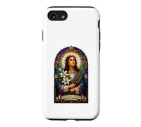 Saint Maria Goretti Pray For Us Catholic Icon Art Faith Case for iPhone SE (2020) / 7/8