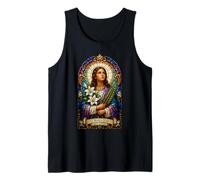 Saint Maria Goretti Pray for Us Catholic Icon Art Faith Tank Top
