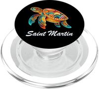 Saint Martin Souvenir/Sea Turtle Saint Martin PopSockets PopGrip for MagSafe