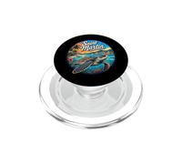 Saint Martin Souvenir/Sea Turtle Saint Martin PopSockets PopGrip for MagSafe